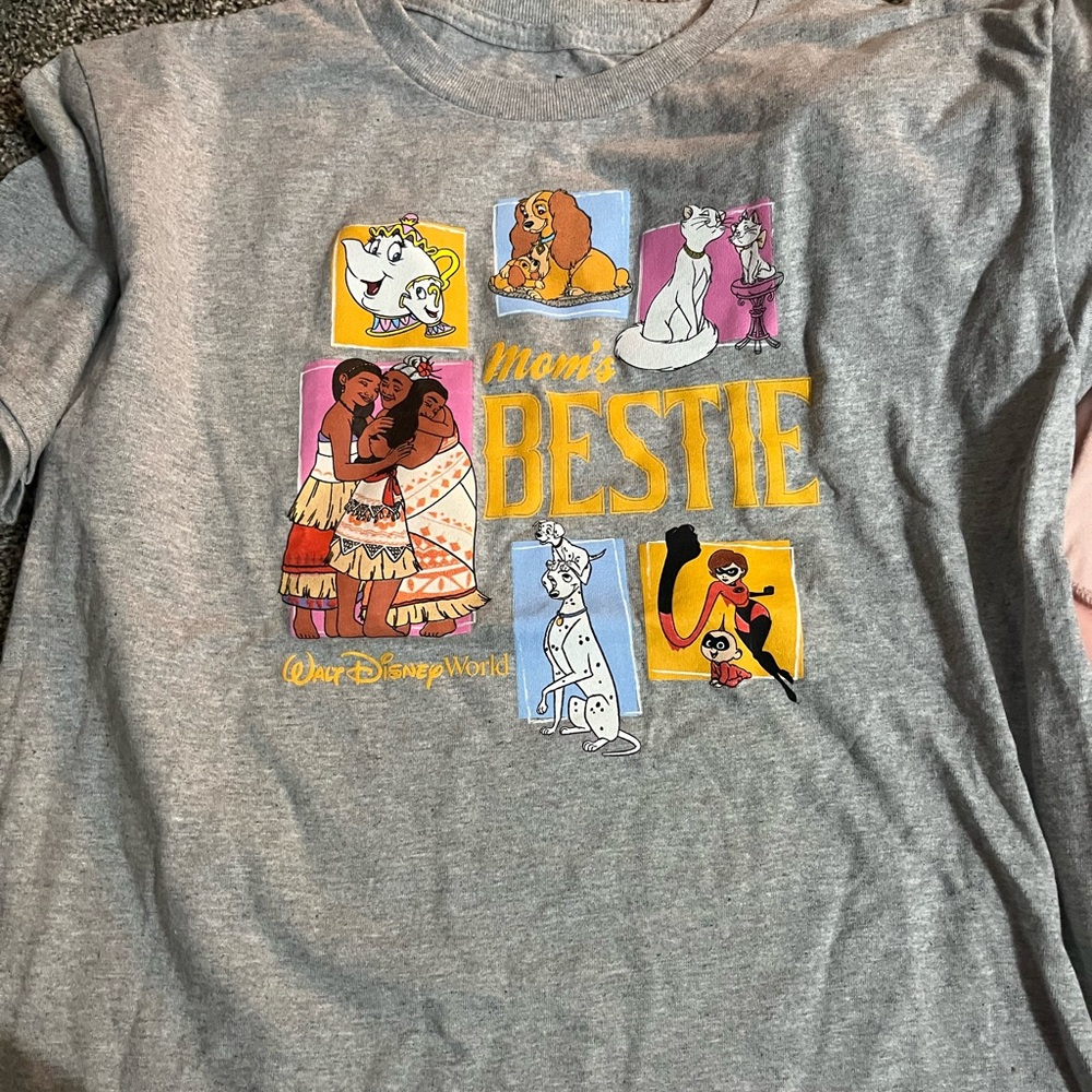 Disney Gray Logo T-Shirt